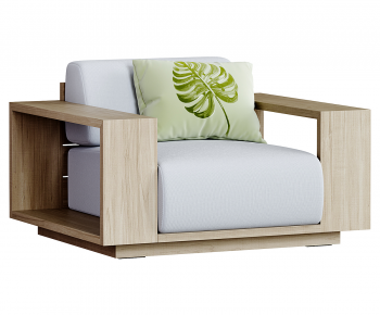 New Chinese Style Single Sofa-ID:268316984