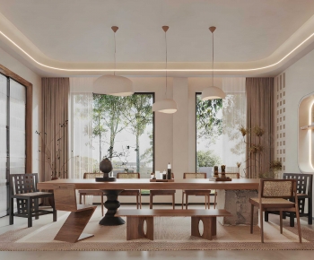 Wabi-sabi Style A Living Room-ID:549843072