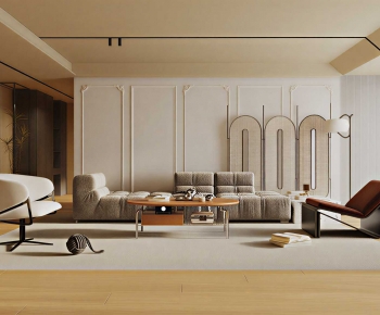 Modern A Living Room-ID:513036013