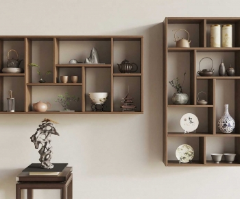 New Chinese Style Shelving-ID:842990969