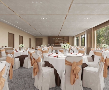 Modern Banquet Hall-ID:954860935