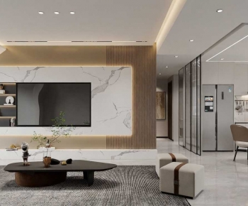 Modern A Living Room-ID:164084917