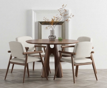 Modern Dining Table And Chairs-ID:689843897