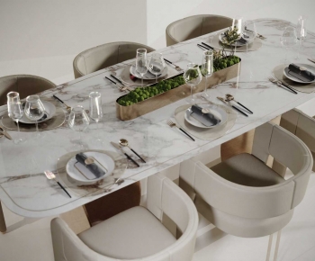 Modern Dining Table And Chairs-ID:100100099
