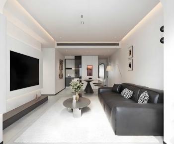 Modern A Living Room-ID:117827896