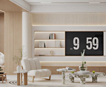 Modern A Living Room-ID:664139031