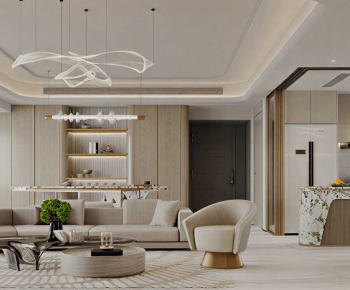 Modern A Living Room-ID:938834912