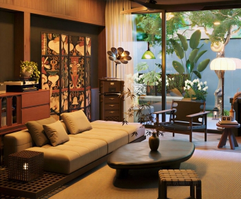 Modern A Living Room-ID:453094968