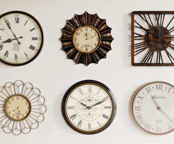 American Style Wall Clock-ID:190429935