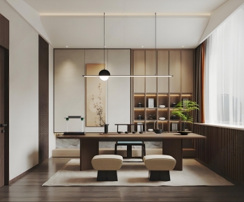 New Chinese Style Tea House-ID:269073015