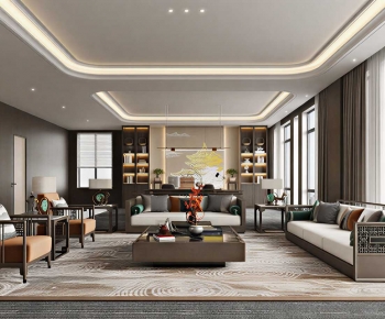 New Chinese Style Manager's Office-ID:152041912