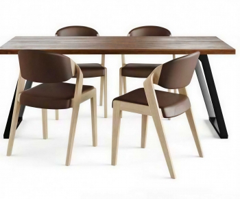 Modern Dining Table And Chairs-ID:903978119