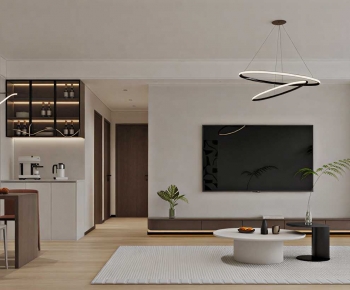 Modern A Living Room-ID:591640535