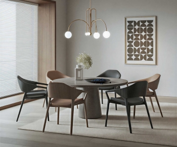 Modern Dining Table And Chairs-ID:174802064