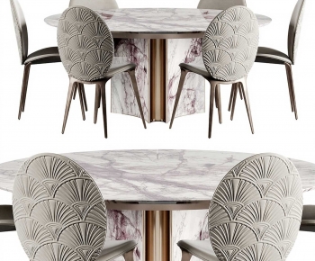 Modern Dining Table And Chairs-ID:131398924