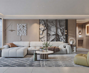 Modern A Living Room-ID:760191923