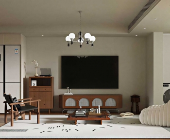 Modern A Living Room-ID:501526121