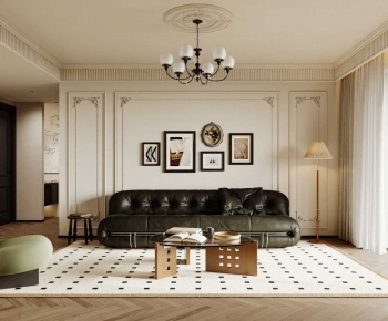 French Style A Living Room-ID:954092034