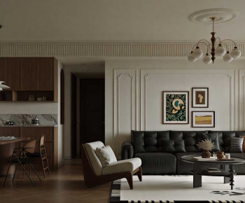 French Style A Living Room-ID:569478992