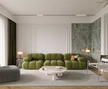 French Style A Living Room-ID:680717957