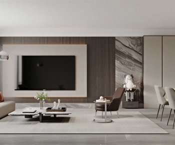 Modern A Living Room-ID:671000571