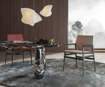 Modern Dining Table And Chairs-ID:614254002