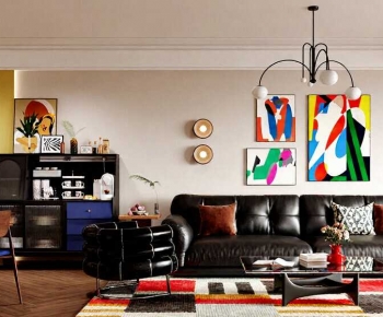 Modern A Living Room-ID:808186054