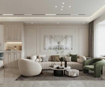 American Style A Living Room-ID:989573966