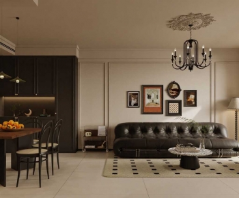 French Style A Living Room-ID:514559982