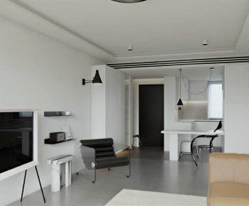 Modern A Living Room-ID:554167999