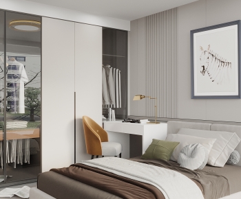 Modern Bedroom-ID:690829993