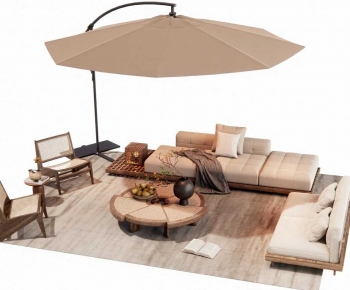 Wabi-sabi Style Outdoor Sofa-ID:101940621
