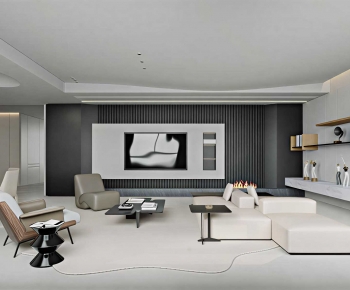 Modern A Living Room-ID:227874996