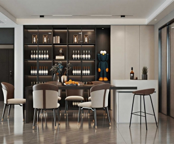 Modern Dining Room-ID:730710035