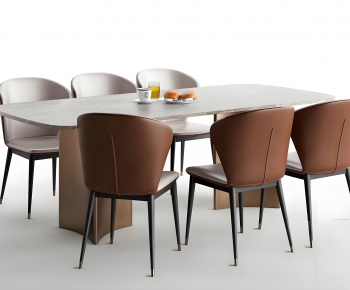 Modern Dining Table And Chairs-ID:398113976