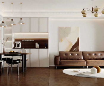 Modern A Living Room-ID:353451015