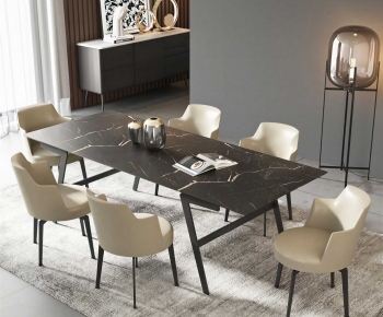 Modern Dining Table And Chairs-ID:480310924
