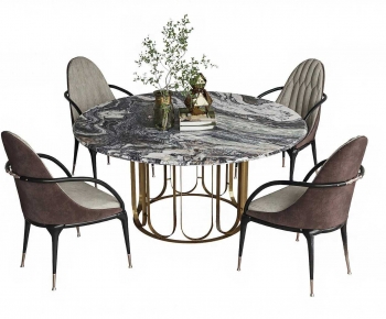 Modern Dining Table And Chairs-ID:244081971