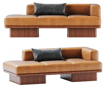 Modern Three-seat Sofa-ID:388293983
