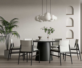 Modern Dining Table And Chairs-ID:336968927