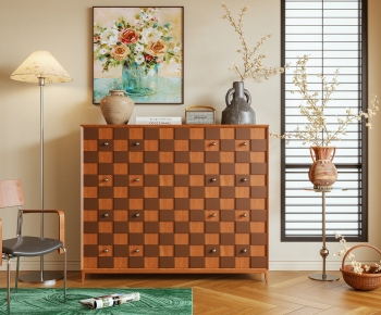 Modern Entrance Cabinet-ID:996630916