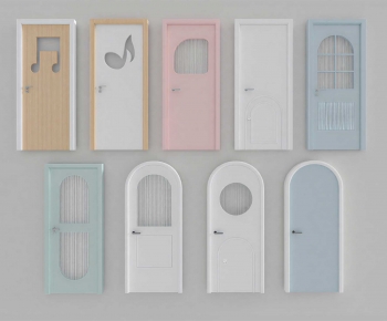 Modern Single Door-ID:808857921