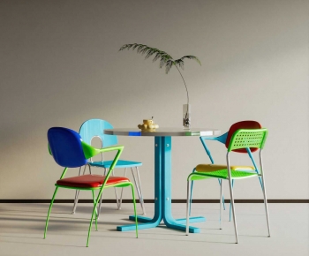 Modern Dining Table And Chairs-ID:417100914