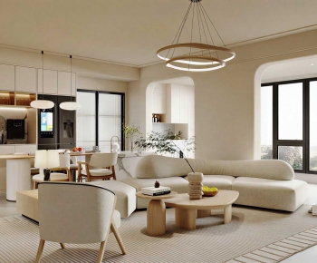 Modern A Living Room-ID:783297061