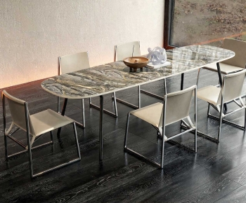 Modern Dining Table And Chairs-ID:772598038