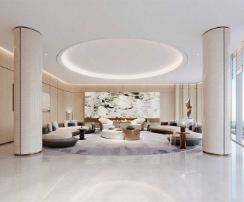 Modern Reception Room-ID:977962026