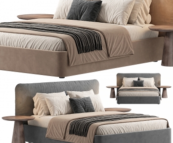 Modern Double Bed-ID:934948954