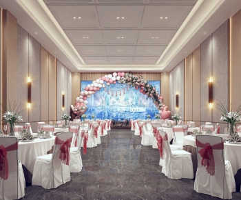 Modern Banquet Hall-ID:876462945