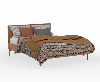 Modern Double Bed-ID:170573959