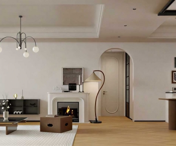 French Style A Living Room-ID:759259948